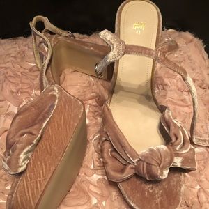 HM chunky heel sandal